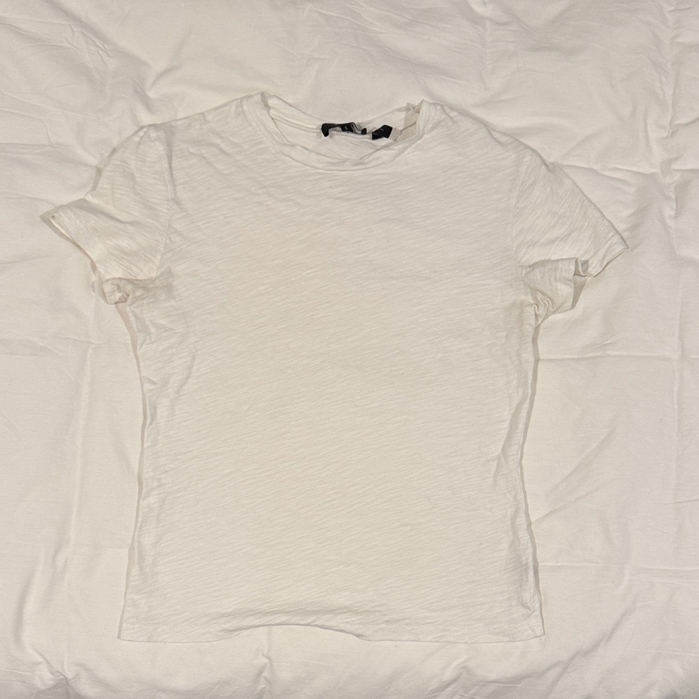 Classic White Women's Baby Tee